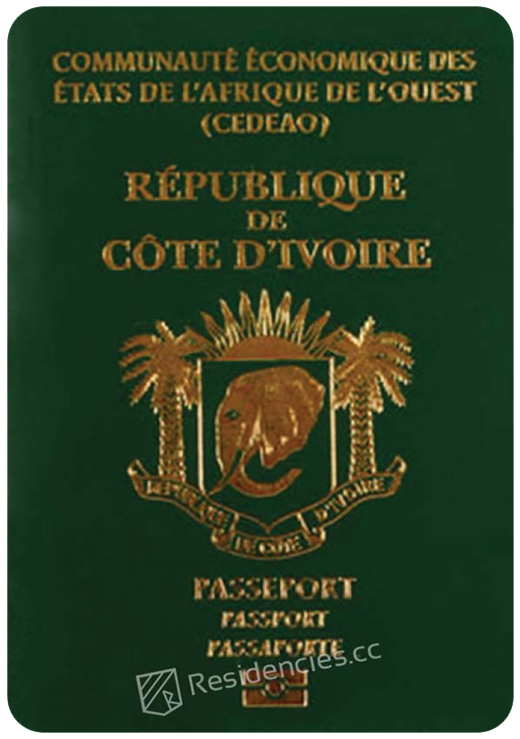 科特迪瓦(Cote d'Ivoire (Ivory Coast))护照, henley passport index, arton capital’s passport index 2020