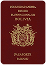 Passport index / rank of Bolivia 2020