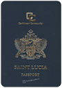 Passport index / rank of Saint Lucia 2020