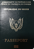 Passport of Niger